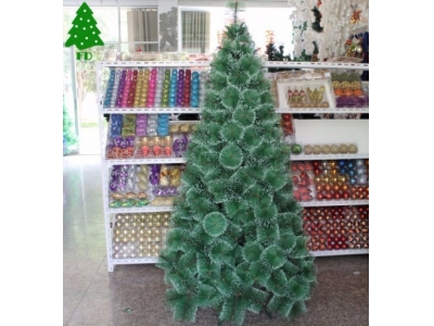 Artificial christmas tree collapsible pine needles dense xmas tree