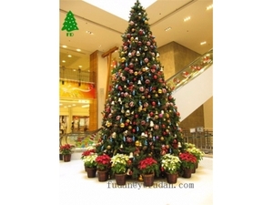 5-20 meters large frame Christmas tree mall hotel decorated outdoor outdoor large Christmas tree