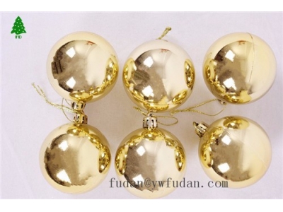 Christmas decorations for Christmas balls of the Christmas ball with a Christmas ball of electroplat