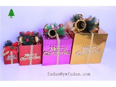 Radium gift box for Christmas decorations