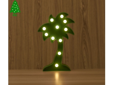Coconut tree modeling creative lamp