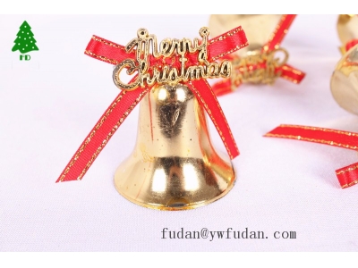 5CM 金色铃铛六个装 圣诞树挂件圣诞节装饰品圣诞装饰品