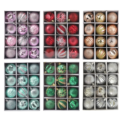 2.36“ Christmas Balls Ornaments &nbsp;Xmas Tree Pendant Decor 12 pcs/Box