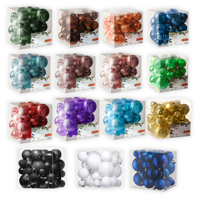 36 pcs Xmas TreeChristmas Ball Ornaments for Christmas Decorations